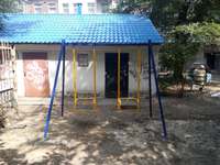 Металлическая двухместная качель от VD-Sport