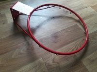 Баскетбольное кольцо усиленное с сеткой