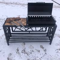 Мангал LOFT «Forge» із кришкою на жаровні (№101)