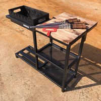 Мангал № 110 – Стаціонарний з з’ємною поличкою