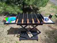 Мангал Лофт на 11 шампурів метал 4 мм