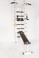 Шведская стенка c переставным турником Demos Mix