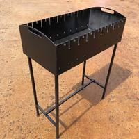 Мангал № 115 “Travel Grill” на 9 шампурів 4 мм метал